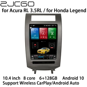 ZJCGO Автомобильный Мультимедийный Плеер Стерео Радио Навигация Дюймовый Экран Android 10 для Acura RL 3.5RL Honda Legend KB1 KB2 2004-2012