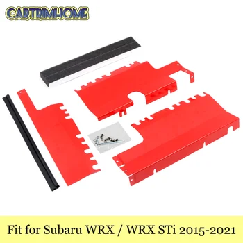 Автомобильные Аксессуары Подходят для Subaru WRX/WRX STi 2015-2021 Алюминиевый Радиатор Охлаждающая Пластина Панель Крышка Комплект/Замена Кожуха 1 Комплект