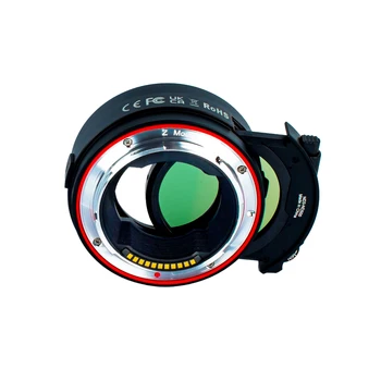 Адаптер для крепления автофокусировки Meike MK-EFTZ-C для объективов Canon EF/EF-S к камерам Nikon серии Z Z5 Z6 Z7 Z50 Z6II Z7II Z30 и т. Д