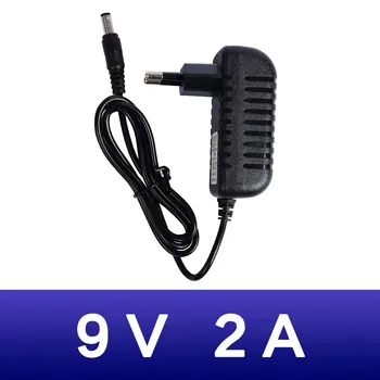 Адаптер питания постоянного тока 9V2A 18w EU US PLUG 100V-240V 220V AC В Преобразователь 9V DC 2000MA 5,5*2,1 ММ Для видеонаблюдения