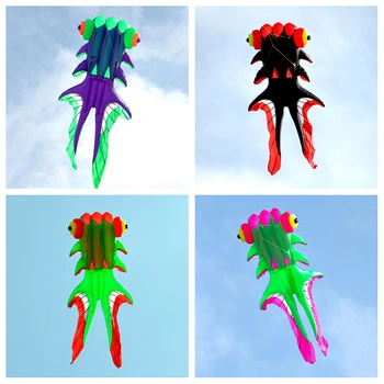 бесплатная доставка большие мягкие воздушные змеи flying fish kite factory профессиональные воздушные змеи для взрослых надувные воздушные змеи гигантский летающий воздушный змей kepler