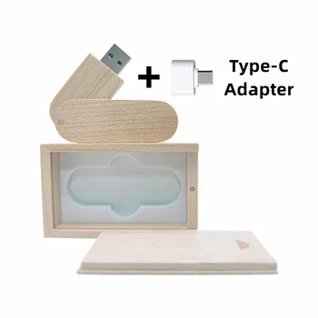 Бесплатный Пользовательский Студийный логотип Maple Rotating Sabre Модель USB2.0 Флэш-накопитель 2GB 4GB 8GB 16GB 32GB 64GB Memory Stick и Maple Box