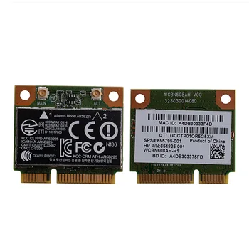 Беспроводная мини-карта PCIE Bluetooth 802.11bgn 655795-001 654825-001 AR5B225 для HP
