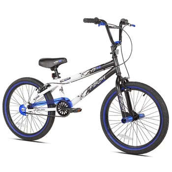 Велосипеды 20-дюймовый велосипед Boy's Ambush BMX, черный / синий горный велосипед
