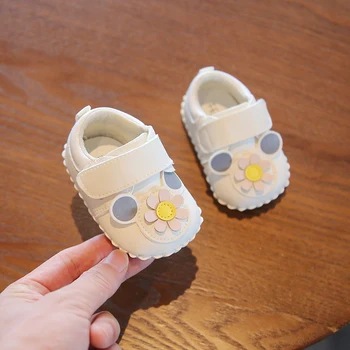Весенне-осенняя обувь для маленьких девочек с мягкой подошвой 6-1 декабря-Обувь для новорожденных и малышей младшего возраста-Обувь для летних детей