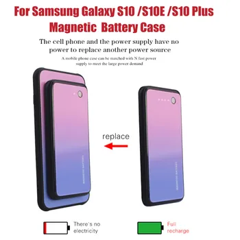 Внешний блок питания, чехлы для зарядки аккумуляторов для Galaxy S10e, чехлы для зарядных устройств для Samsung Galaxy S10 Plus, чехол для аккумулятора S10