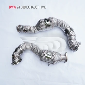 Выпускная система HMD Высокопроизводительная водосточная труба для BMW Z4 E89 Коллектор каталитического нейтрализатора