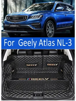 Для Geely Atlas NL-3 Полностью закрытый коврик для багажника Geely Atlas NL-3 Удобный и прочный коврик для багажника