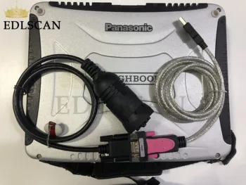 Для диагностического комплекта Liebherr Sculi Программное обеспечение для экскаватора-тонного крана и диагностический кабель whit T420/CF19