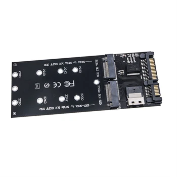 Дополнительная карта NGFF .2 Адаптер M2 SATA3 Raiser .2 для адаптера NVMe SSD к плате расширения SFF-8654 30/42/60/80 мм