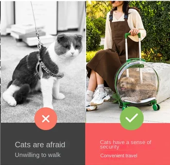 Дышащий рюкзак для домашних животных, коляска для кошек, чемодан для путешествий с домашними животными, переносная сумка для собак, прогулочная коляска для домашних животных