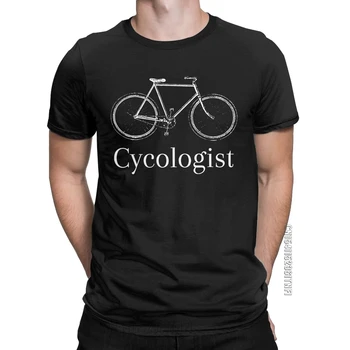 Забавные футболки для велосипедистов, мужские футболки из 100% хлопка с круглым вырезом, Классическая футболка с коротким рукавом, топы больших размеров