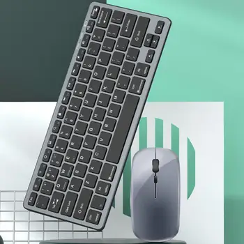 Клавиатура для ПК Удобная Беспроводная /Bluetooth-совместимая Чувствительная Офисная клавиатура с широкой совместимостью для офиса