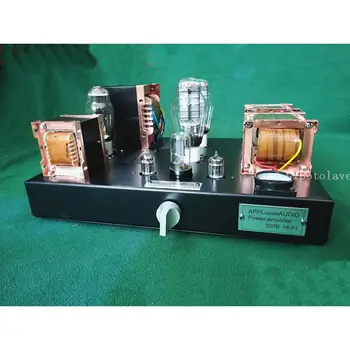 Классическая копия AUDIONOTE circuit 300B, ламповый одноконтурный усилитель типа A, мощность 8 Вт * 2, выходное сопротивление 0-4-8 ОМ