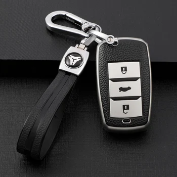 Кожаный Чехол для Автомобильного Смарт-ключа TPU, Сумка, Чехол-Накладка, Защитный Брелок для Changan Eado CS35 Raeton CS15 V3 V5 V7, Аксессуары