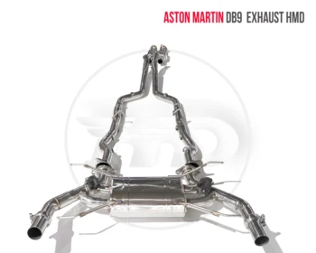 Коллектор выпускной системы HMD Downpipe для Aston Martin DB9 Автоматическая замена Модификация электронного клапана