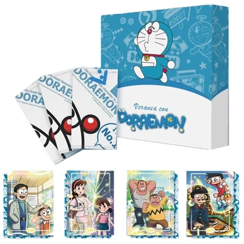 Коллекционная открытка Doraemon Аниме фигурка Нобита Ноби Минамото Шизука карта EXP XP SEC Редкая торговая карточка для детского подарка