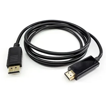 Конвертер-адаптер Thunderbolt Displayport DP-HDMI, совместимый с кабелем Thunderbolt 1,8 м для проектора портативных ПК 1080p