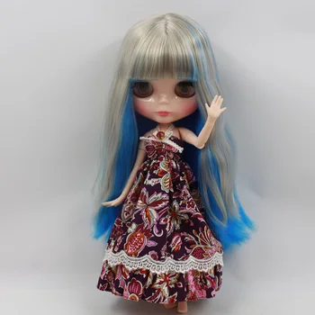кукла Blyth телесного цвета, модная кукла со смешанными волосами, подходящая для игрушек DIY для девочек