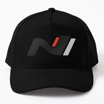 Логотип Hyundai N Performance, Темная бейсболка, шляпа, Чехол, Рыбка, Солнце, Спорт на открытом воздухе, Повседневная, Черная, Весенняя
 Для мальчиков, Однотонные Женские