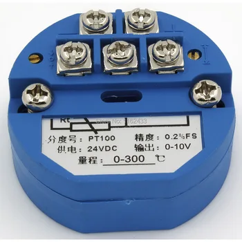 Модуль датчика температуры FTT01 0-10 В на выходе 0-300C PT100 SBWZ temperature amplifier temperature amplifier templifier