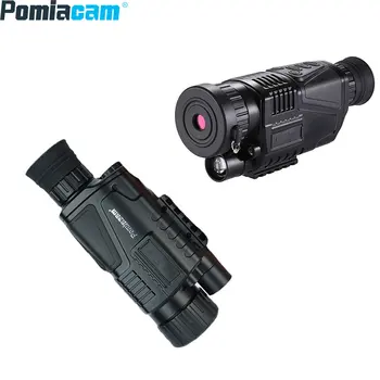 Монокуляр ночного видения 5X40, инфракрасная цифровая разведывательная видеорегистраторная камера для кемпинга на открытом воздухе, охоты, P1X-0540, ИК ночного видения