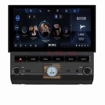 Мультимедийный Видеоплеер Android 11 для Toyota Land Cruiser LC76 LC70 LC75 2007- Автомобильная GPS-Навигация Auto Wireless Carplay 12.3 