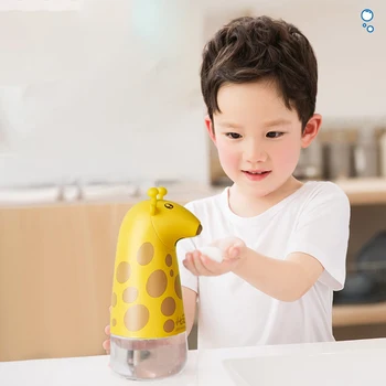 Мультяшные дозаторы жидкого мыла для детей, Автоматический пенный дозатор мыла для рук, Автоматический мыльный насос для ванной комнаты, кухонные принадлежности