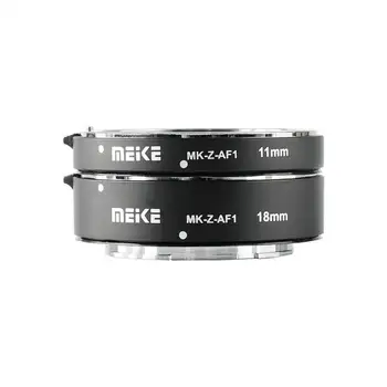 Набор удлинительных трубок для макросъемки Meike MK-Z-AF1 для беззеркальных камер Nikon Z-Mount, кольцо для макросъемки из металлического материала