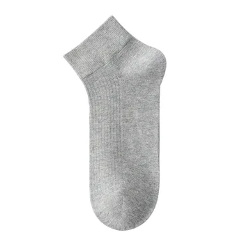 Носки Мужские Средние носки Летние, впитывающие пот, дышащие, тонкие носки, вонючие чулки черные