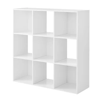 Органайзер для хранения на 9 кубиков, белый