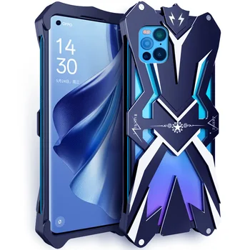 Оригинальные Чехлы Для мобильных Телефонов Zimon Luxury Thor Heavy Duty Armor Metal Aluminum Для Oppo Find X6 X5 X3 Pro Cover Cases