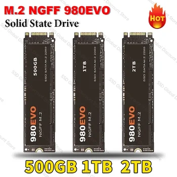 Оригинальный SSD 1 ТБ Жесткий диск 2 ТБ 4 ТБ M2 Интерфейс NGFF Внутренний Твердотельный жесткий диск 500 ГБ 980EVO SSD для Настольного Ноутбука