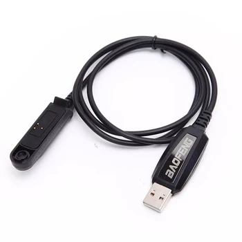 Оригинальный USB-кабель для программирования Baofeng UV-9R Водонепроницаемый для Портативной рации BAOFENG UV-XR UV-9R Plus BF-A58 с CD-драйвером