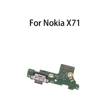 (Оригинальный) USB-порт для зарядки, Разъем для док-станции, Зарядная плата, Гибкий кабель Для Nokia X71