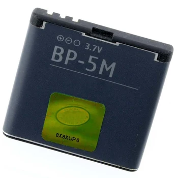 Оригинальный аккумулятор для телефона BP-5M для Nokia 6220 Classic 6500 Slide 8600 Luna 6110 Navigator 5610 5700 6500 S 7390