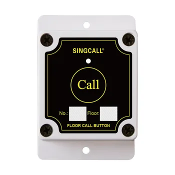 Пейджер с беспроводной кнопкой вызова SINGCALL для строительной площадки APE500, работающий с SC-R10GX