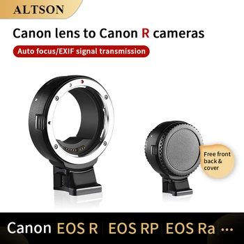 Переходное кольцо ALTSALTSON EF-EOS R Подходит для объектива Canon EF/EF-S с радиочастотным креплением RP R5 R6 Micro Single Camera R Mount Adapter Ef To Rf