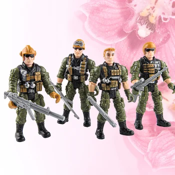 Пластиковые фигурки солдатиков Модели Мини-экшн-игрушек Kidcraft Ornaments