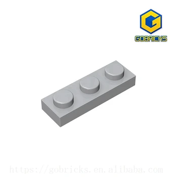Пластина Gobricks GDS-503 1 x 3 совместима с lego 3623 шт. детского строительного блока 