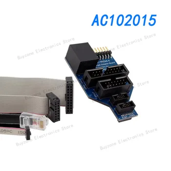 Плата адаптера AC102015, отладчик MPLAB ICD 4 / PICkit 4 для Microchip-ICE/ power debugger /J-Link