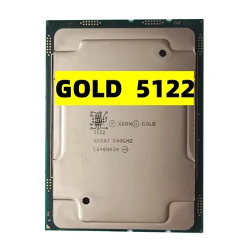 Подержанный процессор Xeon GOLD 5122 SR3AT 3,6 ГГц 16,5 МБ Smart Cache 4-Ядерный 8-потоковый Процессор мощностью 105 Вт LGA3647 GOLD5122 Бесплатная Доставка