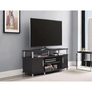 Подставка для телевизора Ameriwood Home Carson для телевизоров до 50 дюймов, подставка для телевизора Espresso мебель для гостиной
