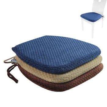 Подушка для стула Портативная съемная, стираемая в машине Дышащая подушка для стула, ресторана, Офиса, Новая подушка для дивана