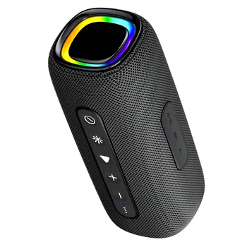Портативный динамик Bluetooth, беспроводной сабвуфер с RGB подсветкой, Аудио игра, Аудио Динамик Bluetooth, Беспроводной динамик для кемпинга на открытом воздухе