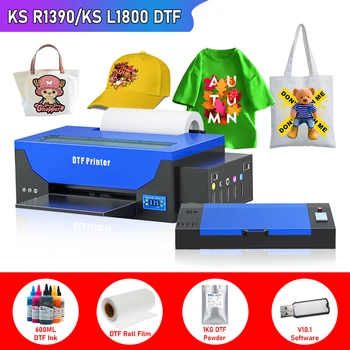 Принтер A3 DTF для теплопередачи bundle dtf l1800 принтер a3 transfer pet film принтер для прямой передачи футболки печатная машина