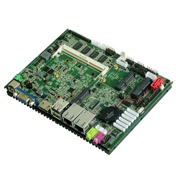 Промышленная материнская плата Intel Atom CPU с дисплеем HDMI VGA LVDS 1xSATA 2 LAN 6 COM-порт