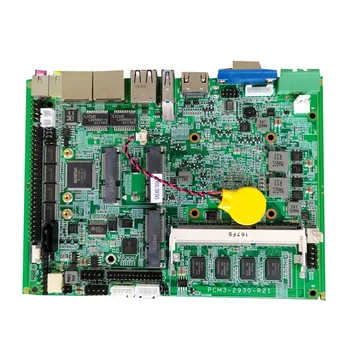Промышленная материнская плата Основная плата Intel Bay Trail J1900/ N2930 Процессор 4 ГБ оперативной памяти 4 порта COM USB