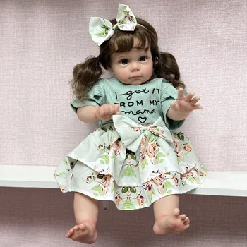 Реалистичный новорожденный силиконовый ребенок, настоящий мягкий на Ощупь винил, Высококачественное коллекционное искусство ручной работы, кукла-Реборн, Рождественский подарок