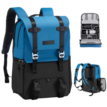 Рюкзак K & F Concept Beta, 20-литровый рюкзак для фотосъемки, легкие сумки для фотоаппаратов большой емкости с дождевиком для ноутбука 15,6 дюймов